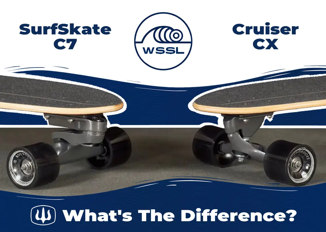 difference between Cruiser vs SurfSkate